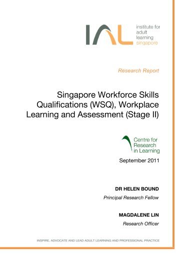 skills and qualifications