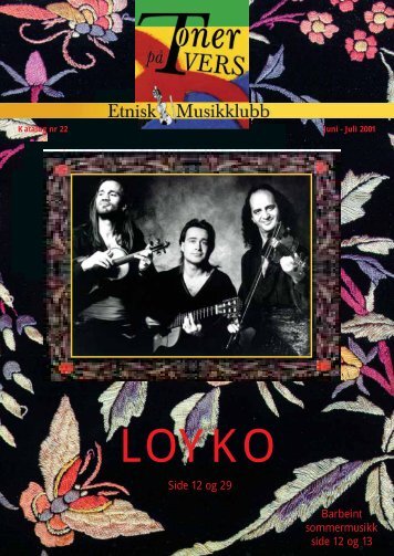 Katalog nr 22 - Velkommen til Etnisk Musikklubb