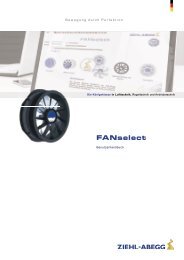 Download User-Manual FANselect - Ziehl-Abegg