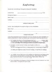 Muster Kaufvertrag fÃ¼r Kleingarten - Stadtverband der ...