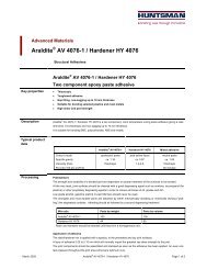 Araldite AV 4076-1 / Hardener HY 4076 - DanLube