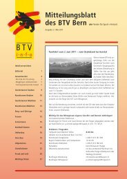 BTVinfo 2/2011 - BTV Bern