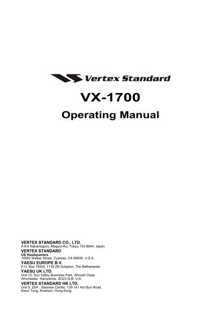 yaesu programming tone squelch