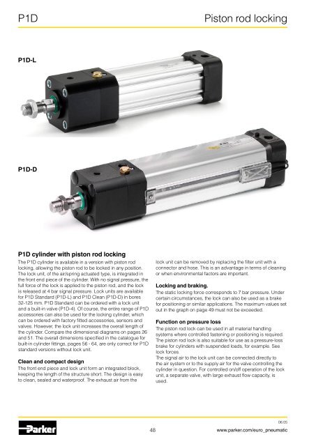 Pneumatic cylinders - Duncan Rogers