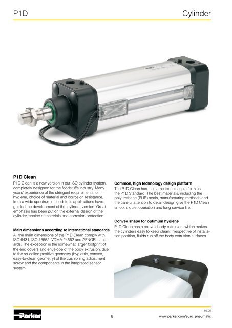 Pneumatic cylinders - Duncan Rogers