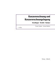 Konzernrechnung und Konzernrechnungslegung