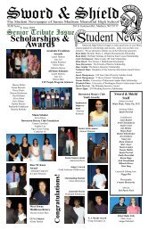 Scholarships & Awards - Memorial High School