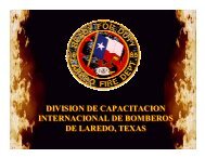 DIVISION DE CAPACITACION INTERNACIONAL DE ... - Laredo, TX