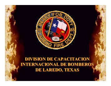 DIVISION DE CAPACITACION INTERNACIONAL DE ... - Laredo, TX