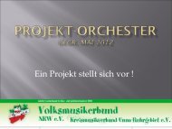 Projektorchester - Volksmusikerbund NRW e.V.