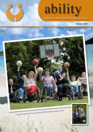 Summer 2010 - Spina Bifida Hydrocephalus Ireland