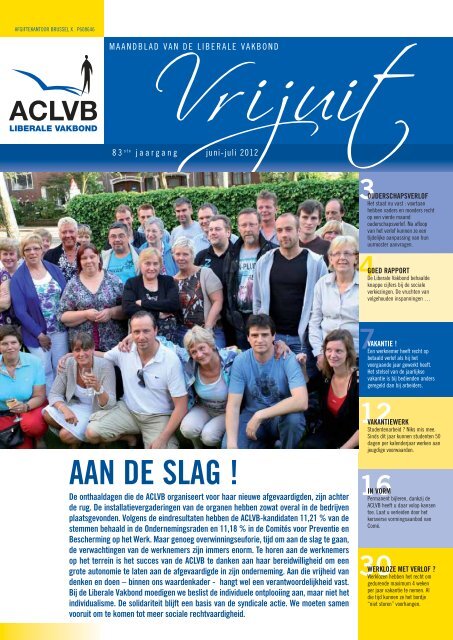 Vrijuit, editie juli 2012 - Aclvb