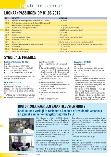 Vrijuit, editie juli 2012 - Aclvb