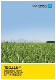 Trojan Perennial Ryegrass - Agriseeds Pasture Site