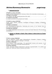 Ibirimo/Summary/Sommaire page/urup. - REMA