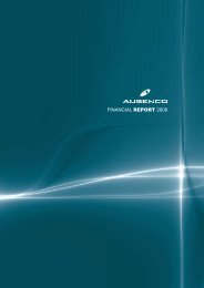 FINANCIAL REPORT 2008 - Ausenco