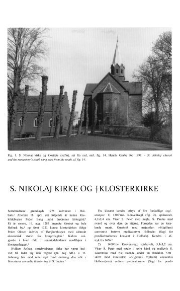 Klosterkirken - Danmarks Kirker - Nationalmuseet