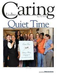 Caring Headlines - Quiet Time - June 14, 2012 - Patient Care Services