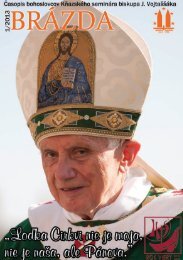 2013/1 - Kňazský seminár biskupa Jána Vojtaššáka