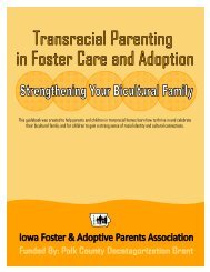 Transracial Parenting in Foster Care & Adoption - ifapa