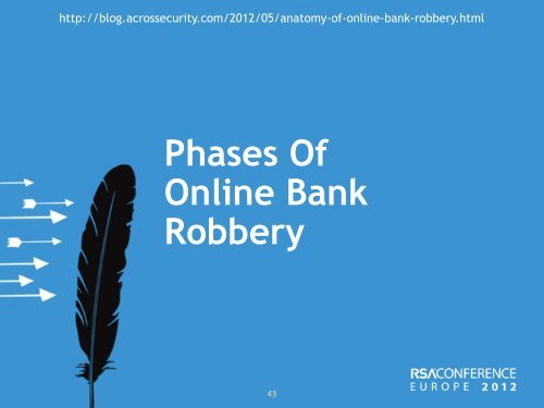 How to Rob an Online Bank (and get away with it) - Acros Security