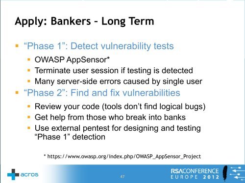 How to Rob an Online Bank (and get away with it) - Acros Security