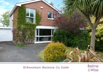 50 Rowanbyrn, Blackrock, Co. Dublin - Beirne & Wise