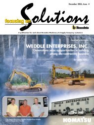 weddle enterprises, inc. - Brandeis Focusing on Solutions magazine