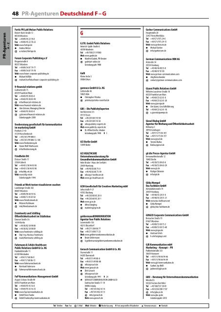 Compendium 2012 - PR Report