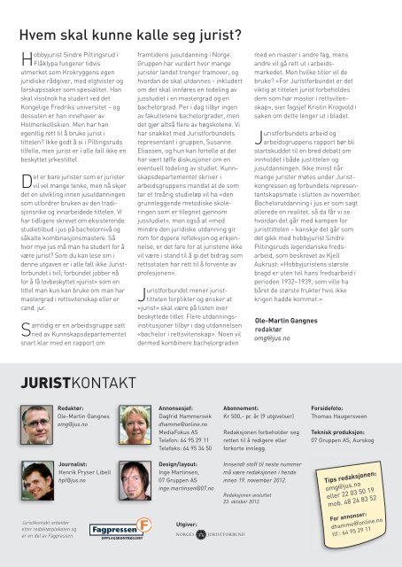 Juristkontakt 8 - 2012