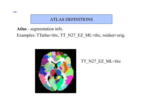 Alignment and Atlases