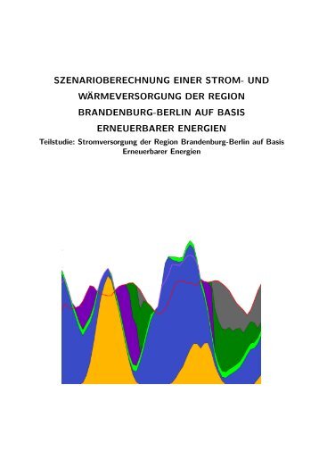 szenarioberechnung einer strom - Fraktion Bündnis 90/Die Grünen ...