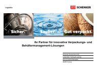 PDF herunterladen - Schenker Deutschland AG - DB Schenker