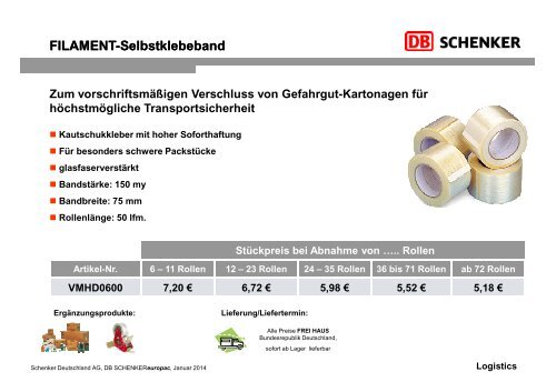 PDF herunterladen - Schenker Deutschland AG - DB Schenker