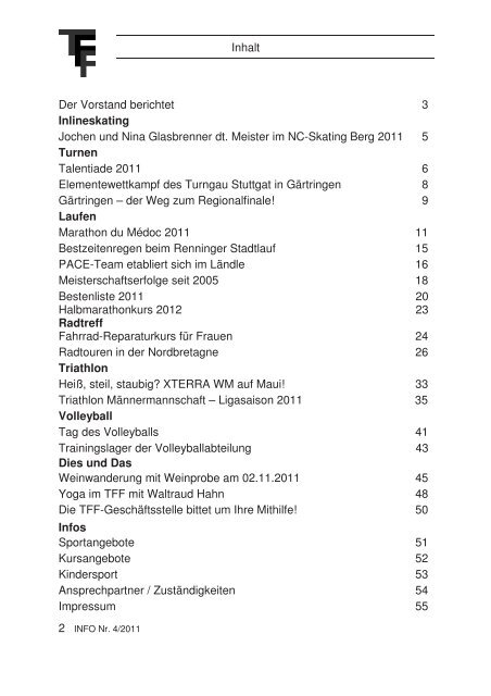 Ausgabe 4/2011 - TF Feuerbach