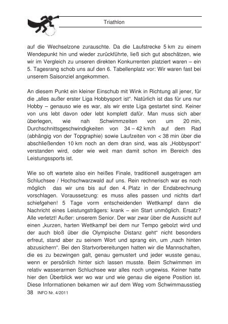 Ausgabe 4/2011 - TF Feuerbach