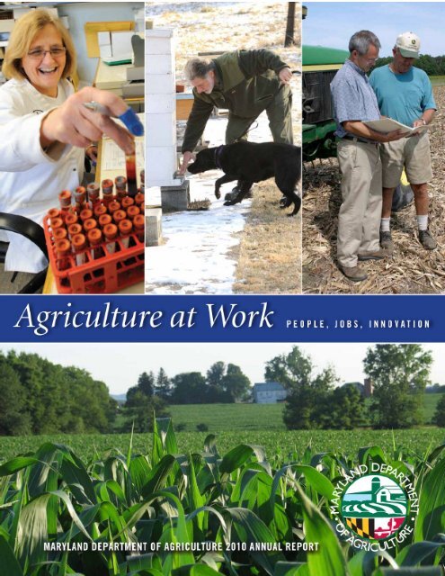 2010 MDA Annual Report - Maryland Department of Agriculture