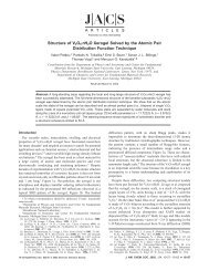 J. Am. Chem. Soc., 2002, 124, 10157-10162. - American Chemical ...