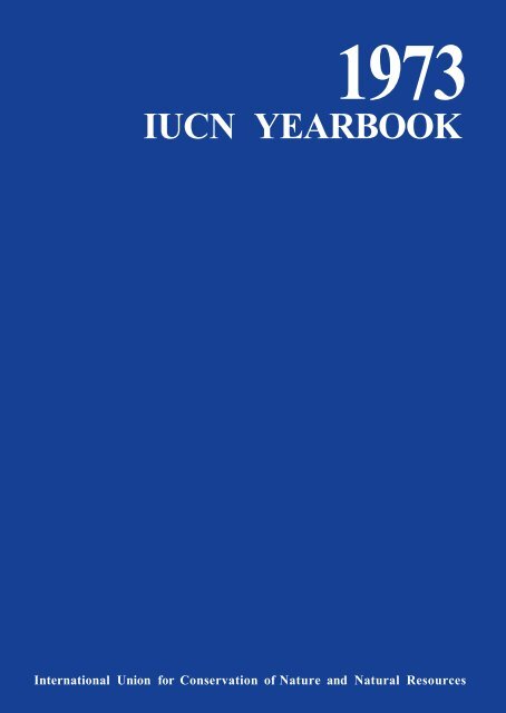 1973 iucn yearbook