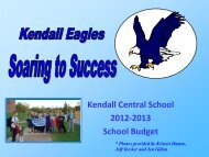 Tax Levy - Kendall Central School