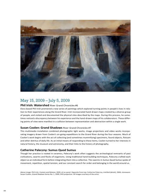 AG's annual report 2009 - Kitchener-Waterloo Art Gallery