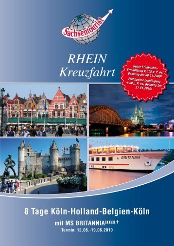 RHEIN Kreuzfahrt - Sachsentourist Wittig
