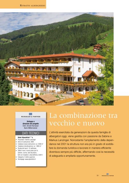 Un'eccellente offerta di autentico benessere - Michaeler & Partner