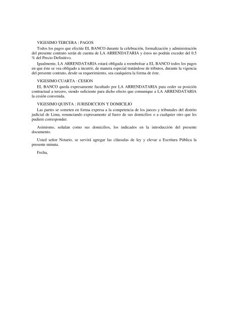 MODELO NÂº 7 CONTRATO DE LEASING DE EQUIPOS SEÃOR ...