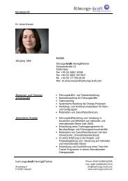 Beraterprofil Dr. Anna Kreuzer