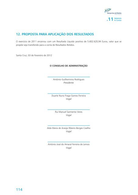 11 RelatÃ³rio - ANA Routelab - ANA Aeroportos de Portugal