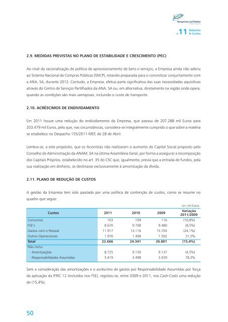 11 RelatÃ³rio - ANA Routelab - ANA Aeroportos de Portugal