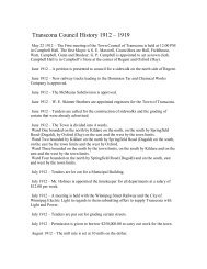 Transcona Council History 1912 - Miles MacDonell Collegiate ...