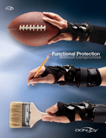 DonJoy Functional Wrist Brochure - MedSource LLC