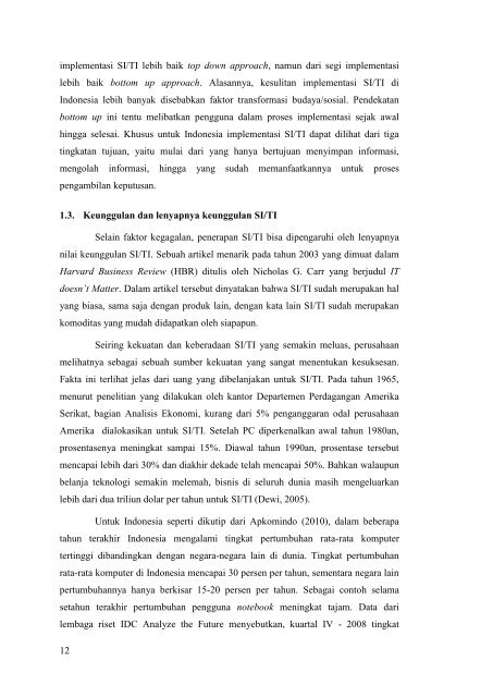 bk01-Manfaat dan Keungggulan SI-TI - Blog Sivitas STIKOM Surabaya